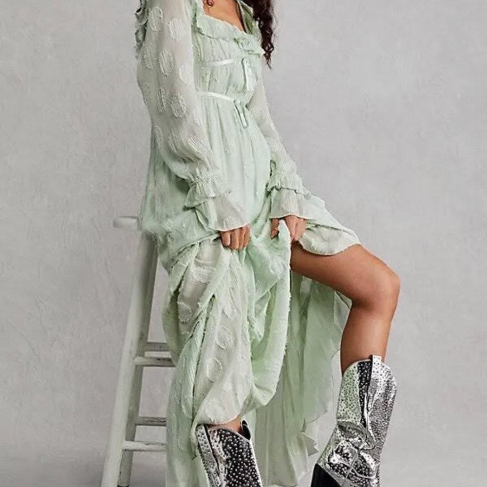 Free People Yara Maxi Dress Size S